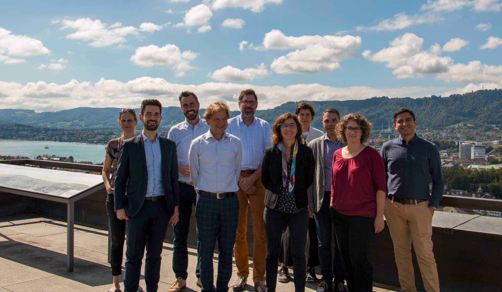 Photo of the ETH Policy Fellowship 2024-2025 cohort